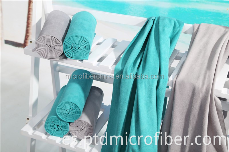 Ultrasonic cut yoga towel